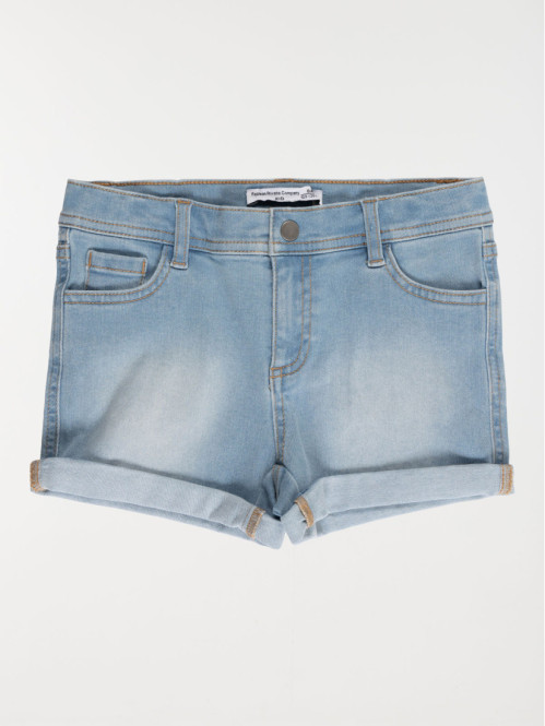 Short en jean bleached fille (3-12A)
