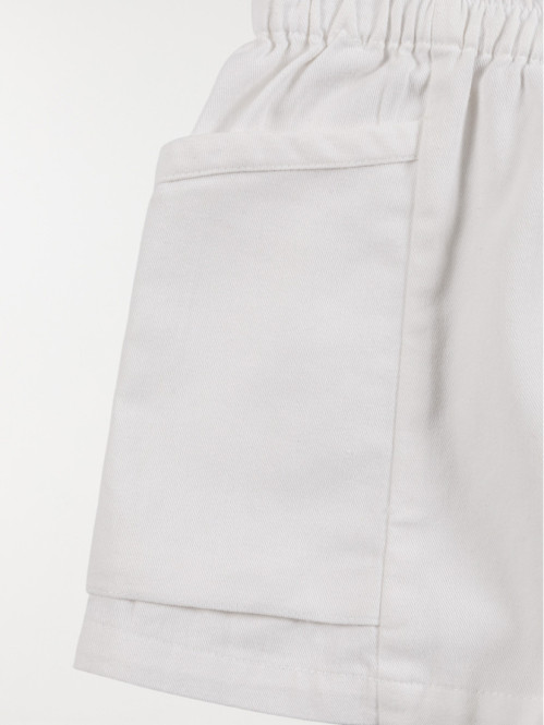 Short blanc fille (3-12A)