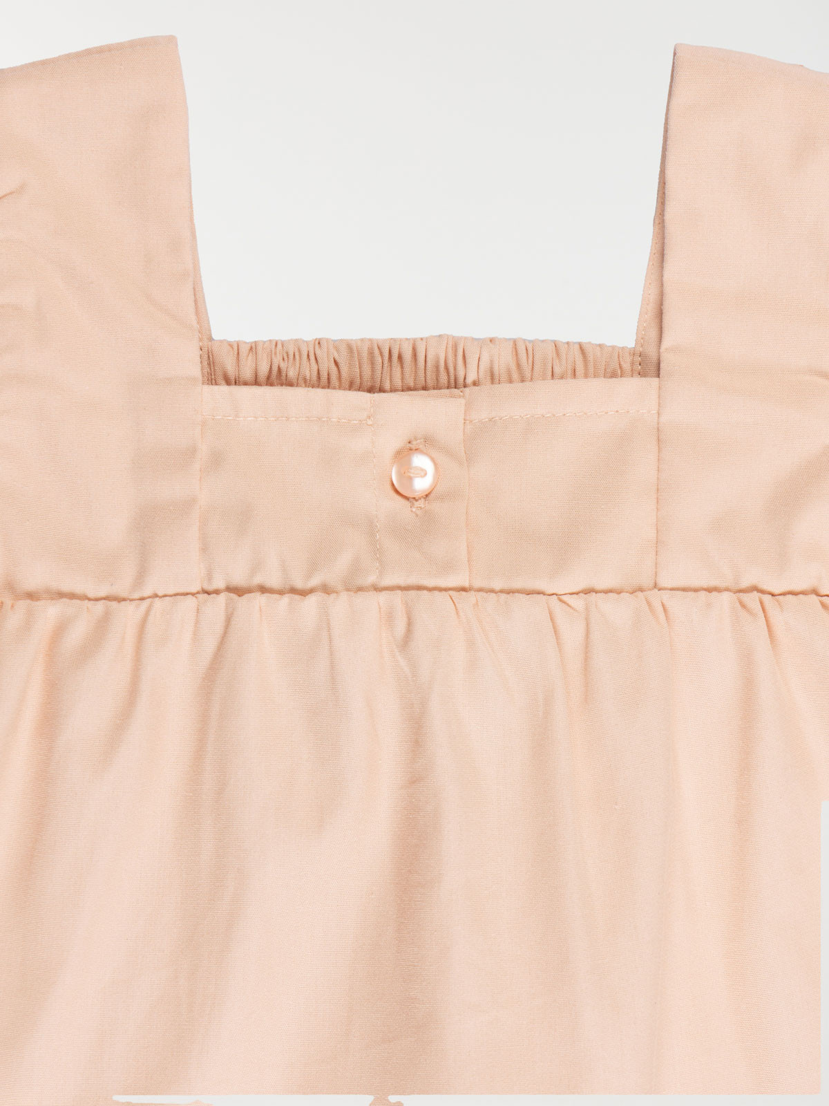 Blouse bretelles volantées fille (3-36M)