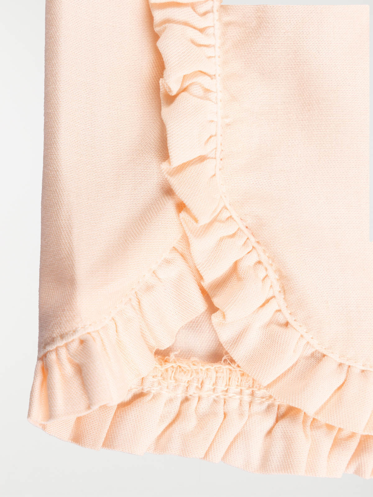 Short unie volanté fille (3-36M) Short unie volanté fille (3-36M)