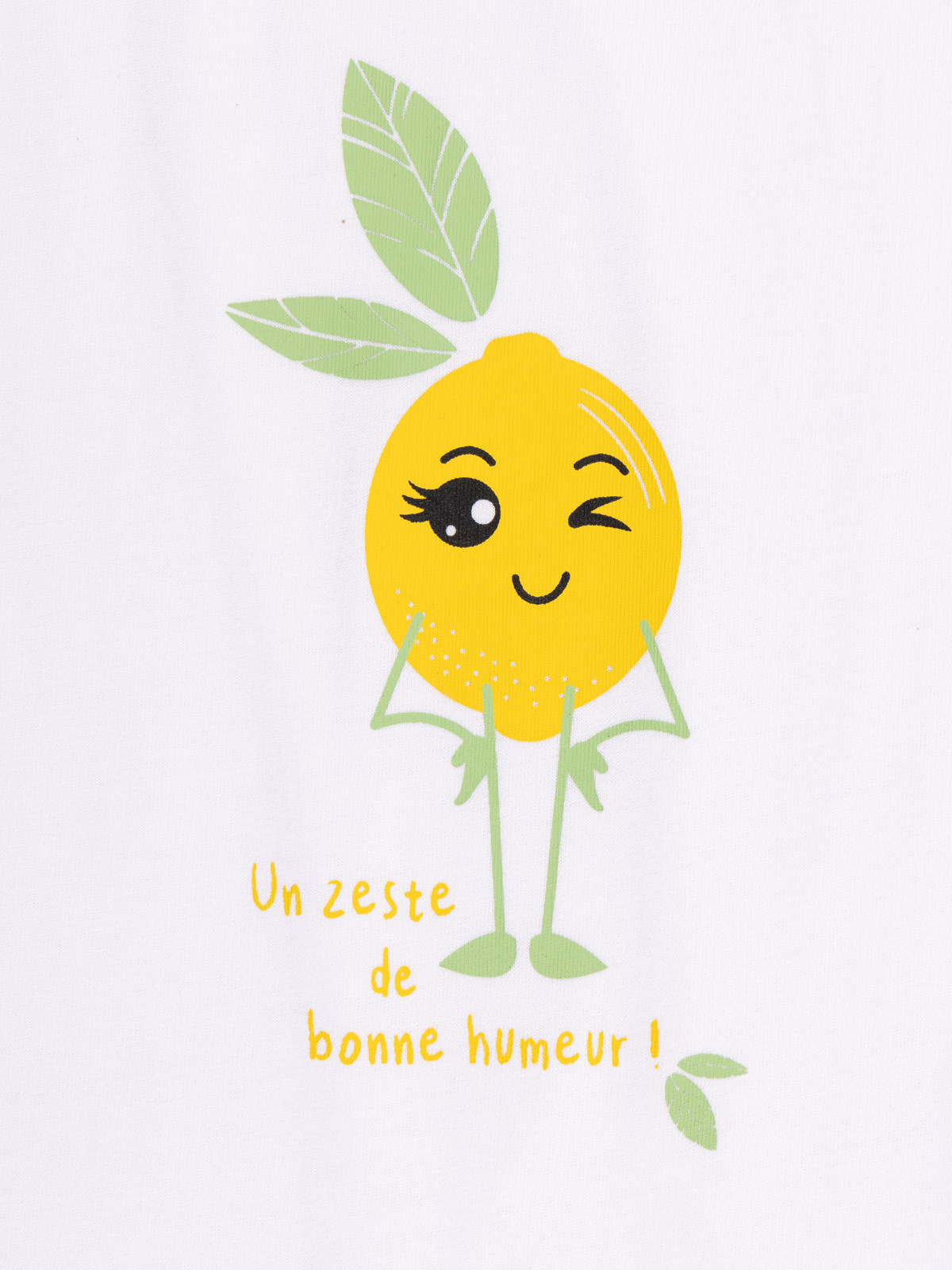 Pyjashort citron fille (3-12A)