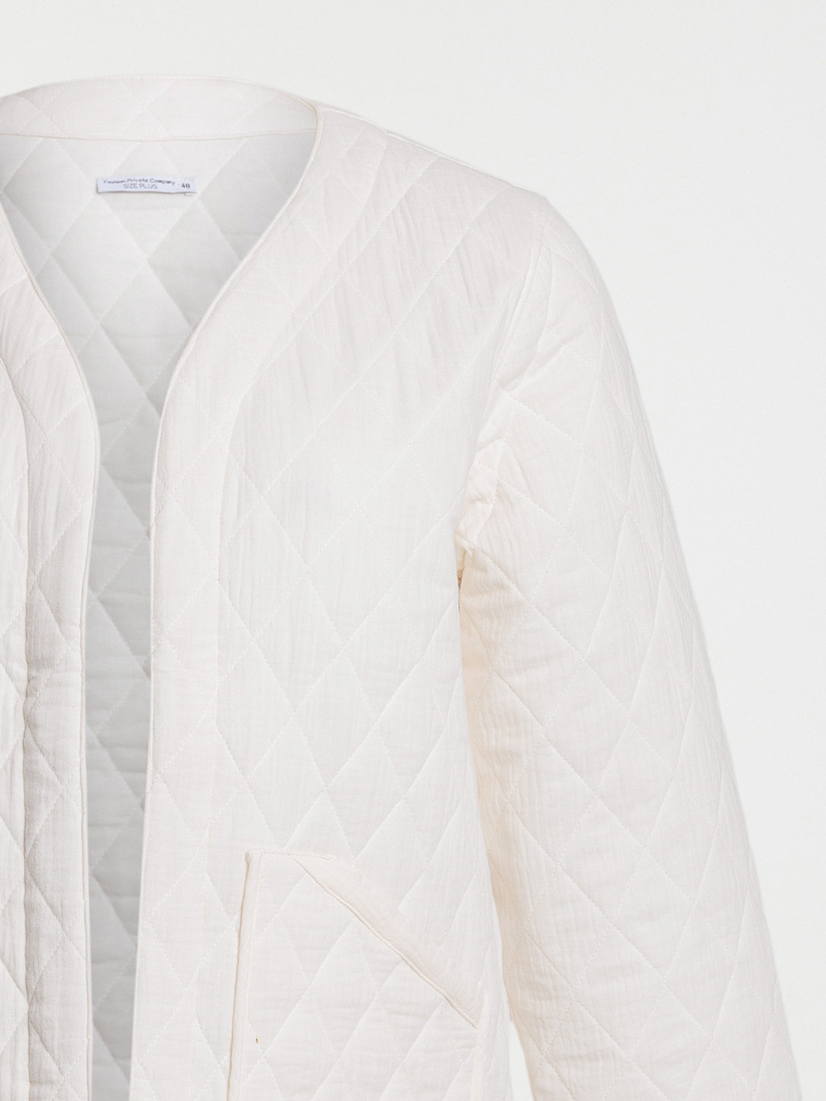 Veste écru grande taille femme Veste écru grande taille femme