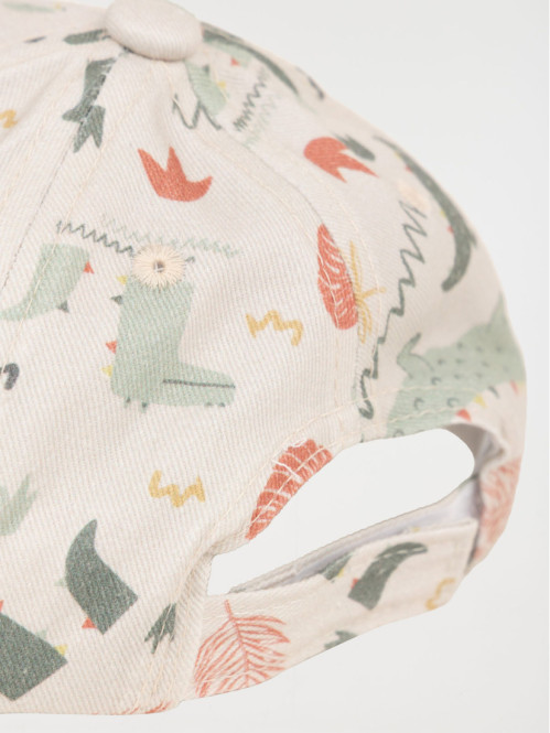 Casquette imprimée all over...
