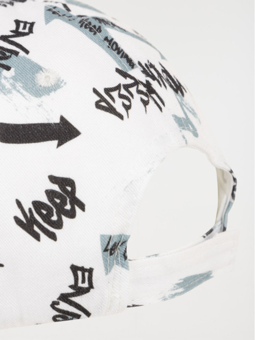 Casquette imprimée all over...