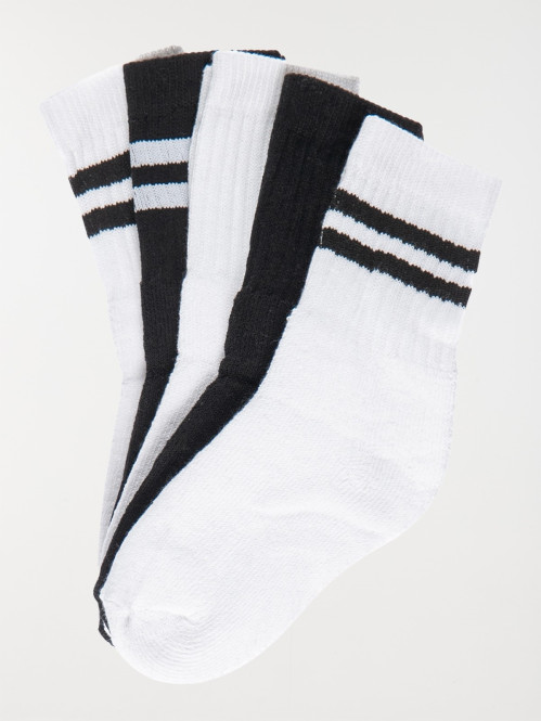 Chaussettes bicolores sport...