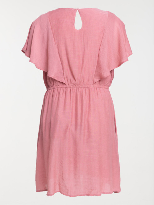 Robe bois de rose grande taille femme Robe bois de rose grande taille femme