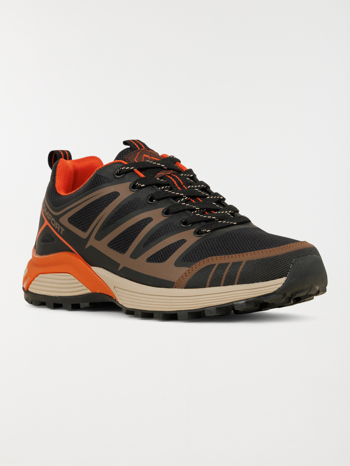 Baskets à lacets homme marron (40-45) Baskets à lacets homme marron (40-45)