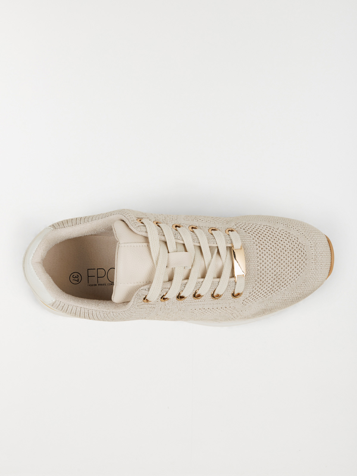 Basket confort femme beige (36-41) Basket confort femme beige (36-41)