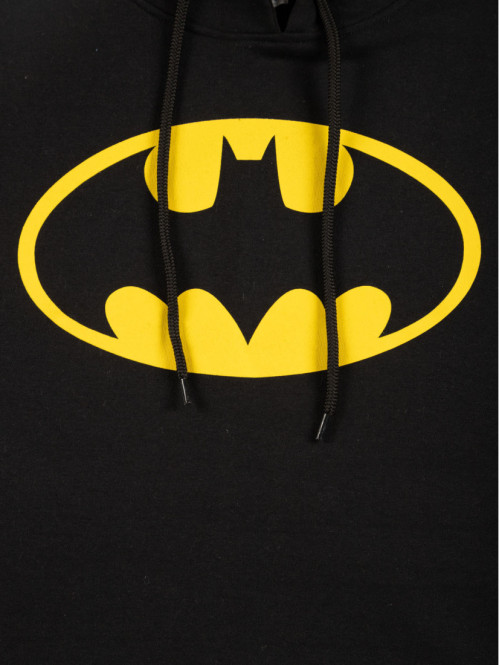 Sweat Batman capuche noir homme Sweat Batman capuche noir homme