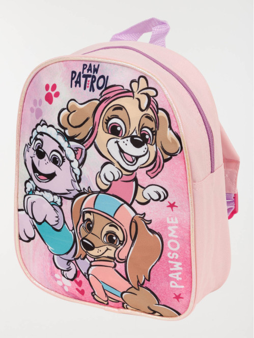 Sac à dos rose Pat' Patrouille fille
