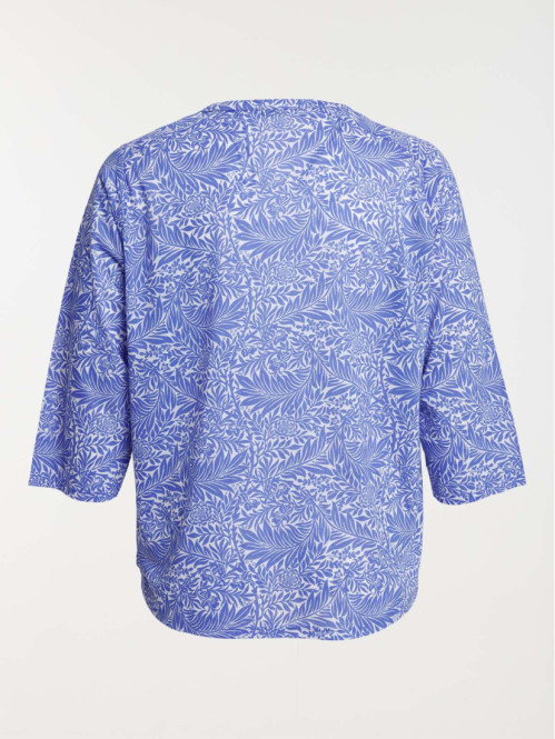 T-shirt manches 3/4 grande taille femme