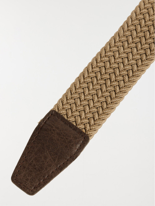 Ceinture élastique beige...