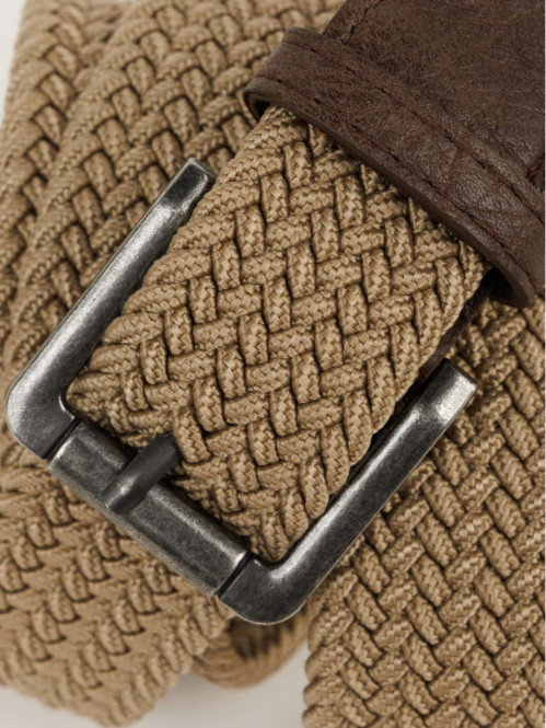  Ceinture élastique beige...