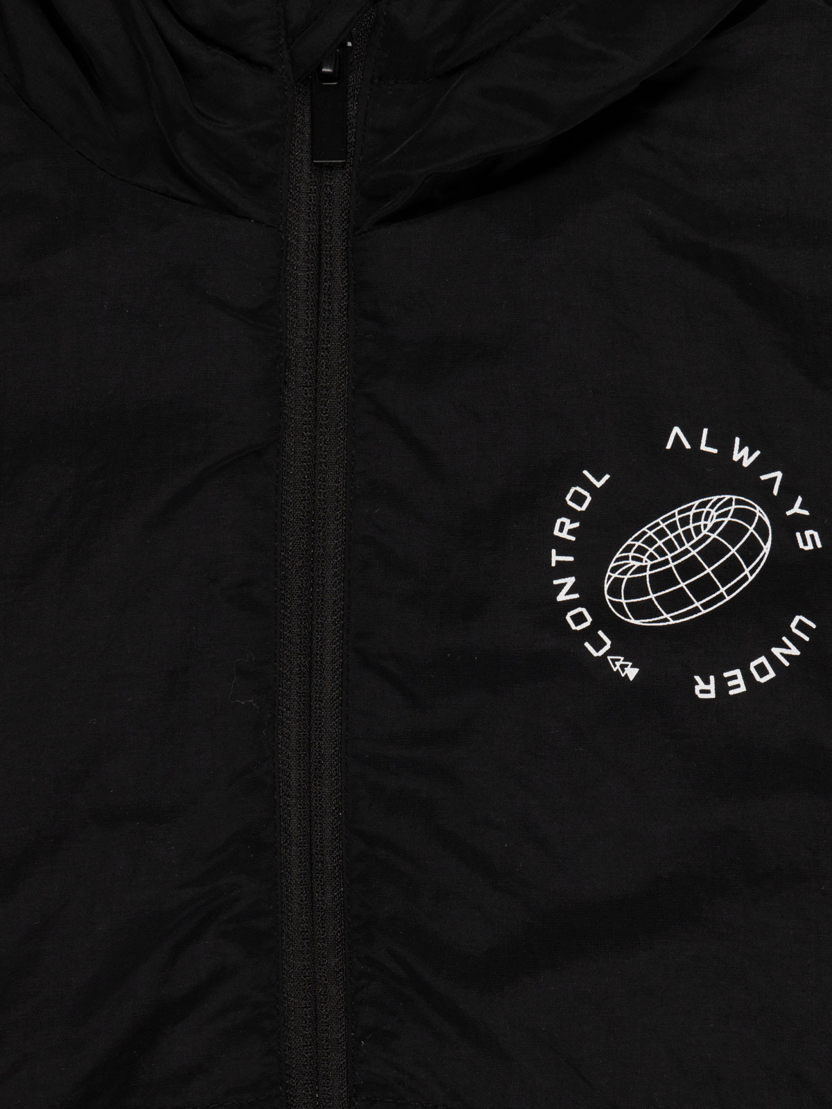 Blouson capuche garçon noir (3-12A)