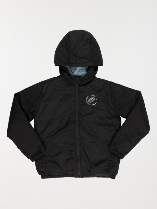 Blouson capuche garçon noir...