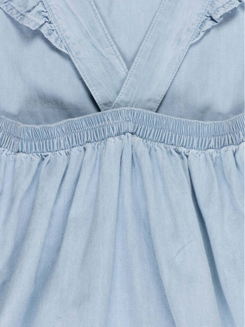 Robe bretelles volantées...