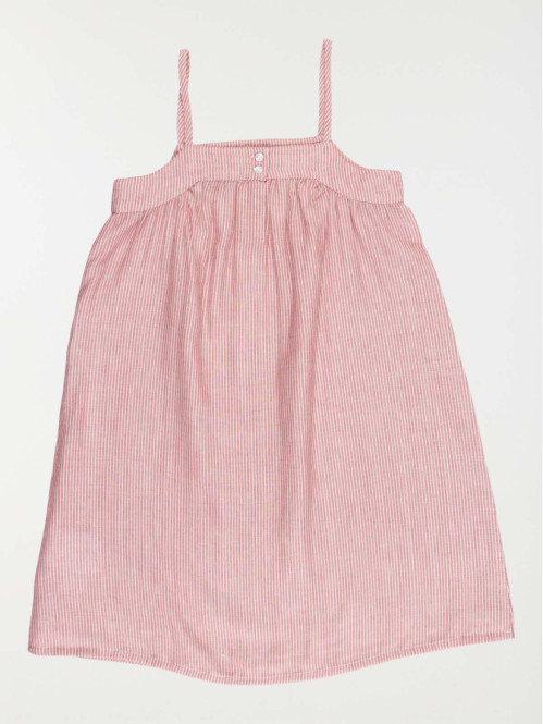 Robe bretelles vieux rose...