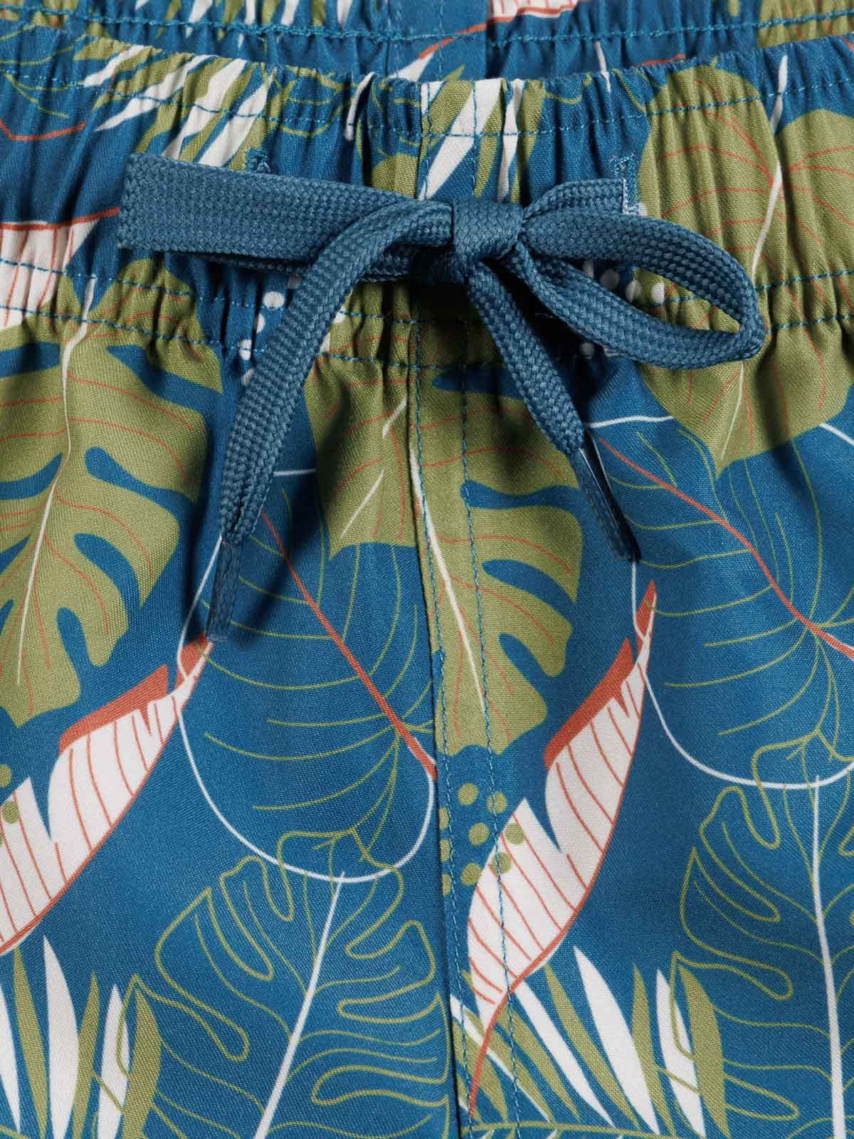 Short de bain feuillage garçon (3-12A)