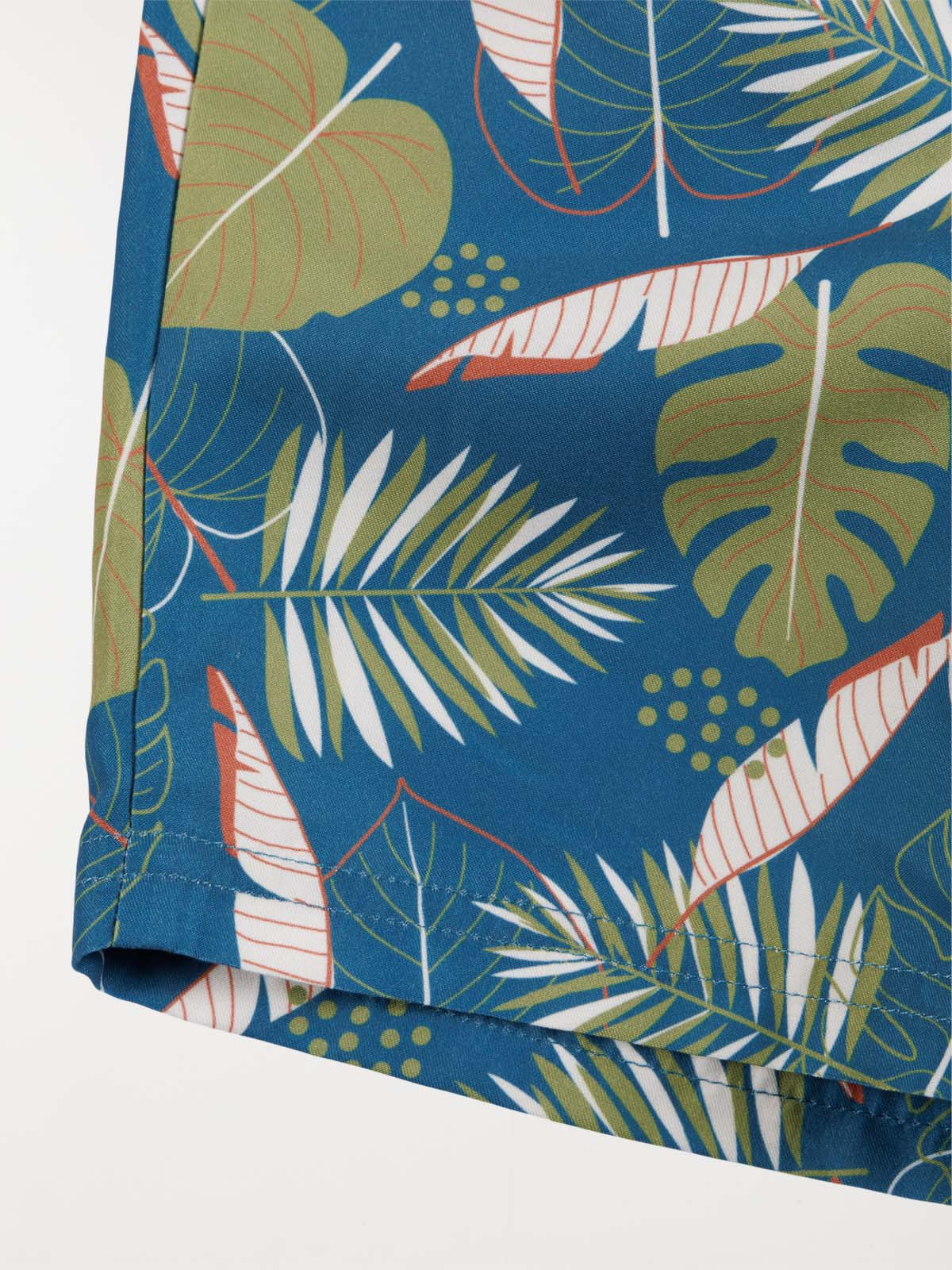 Short de bain feuillage garçon (3-12A)