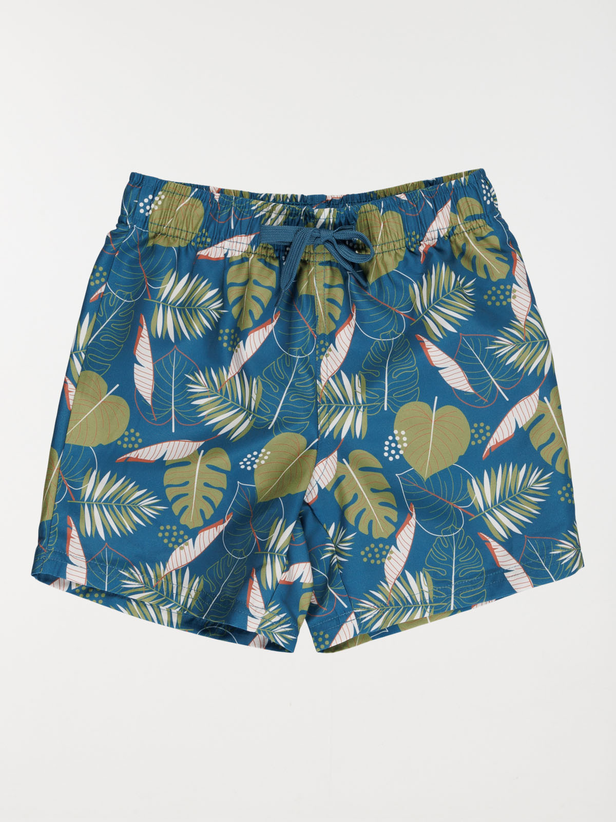 Short de bain feuillage garçon (3-12A)