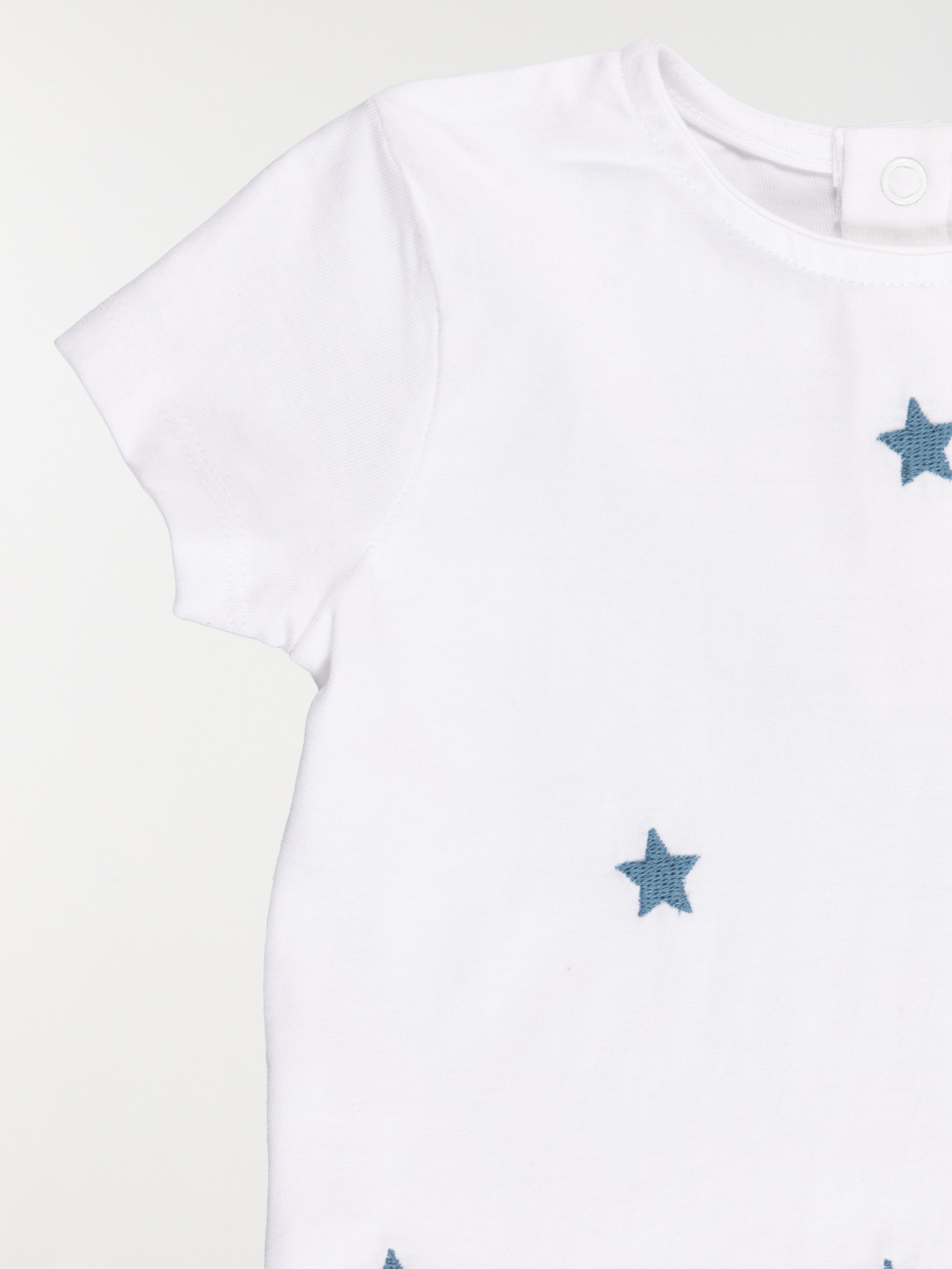 T-shirt blanc imprimé fille (3-36M)