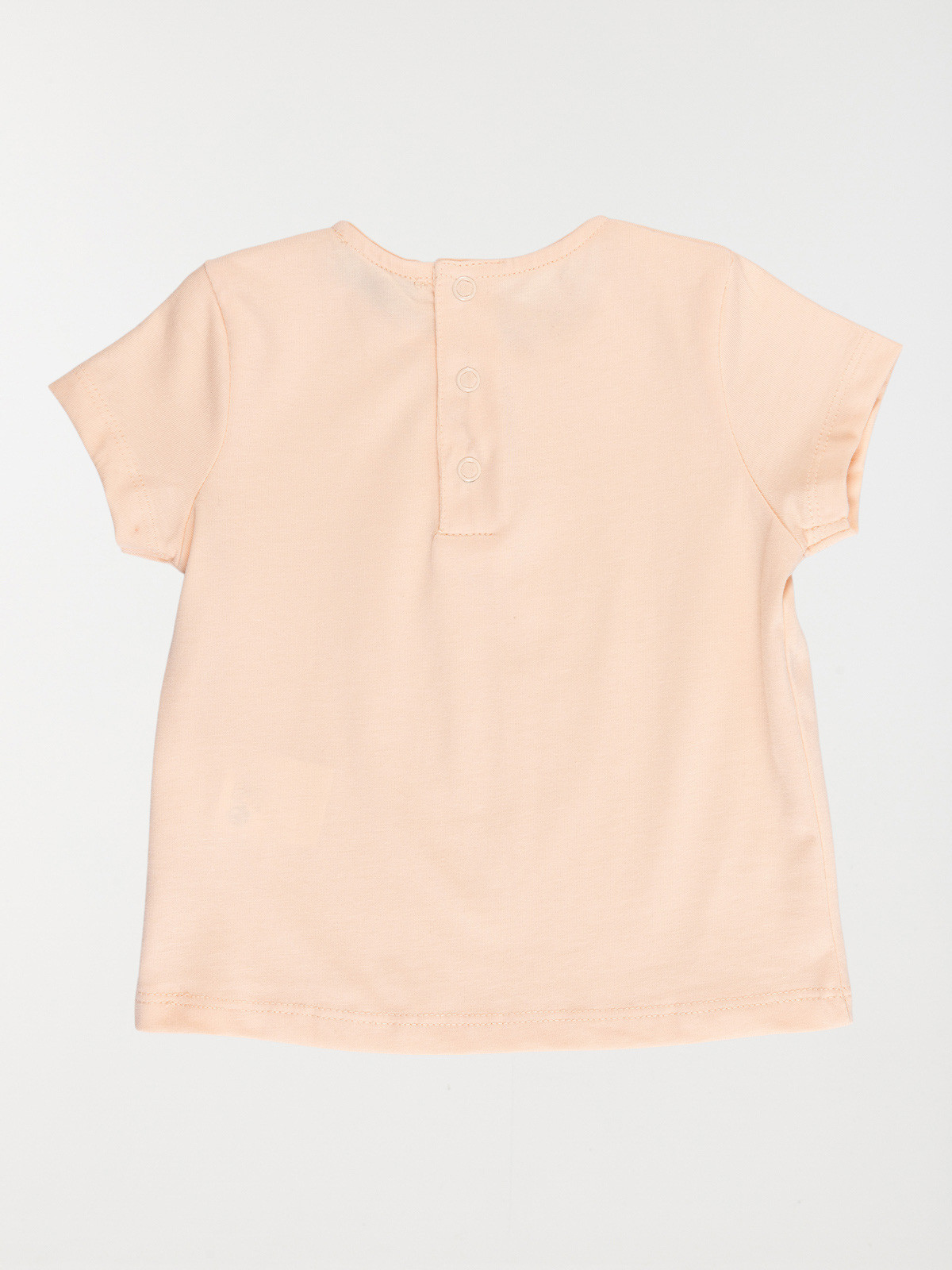 T-shirt corail imprimé fille (3-36M) T-shirt corail imprimé fille (3-36M)