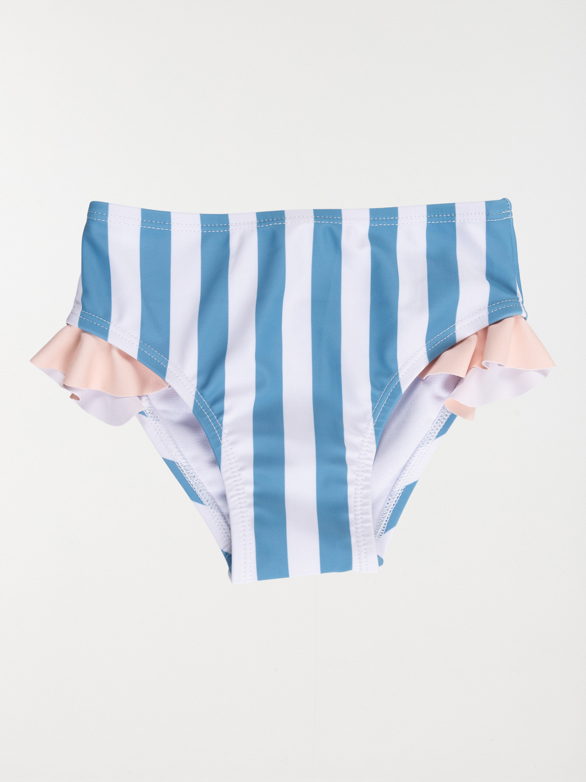Slip de bain rayé fille anti-UV (3-36M)