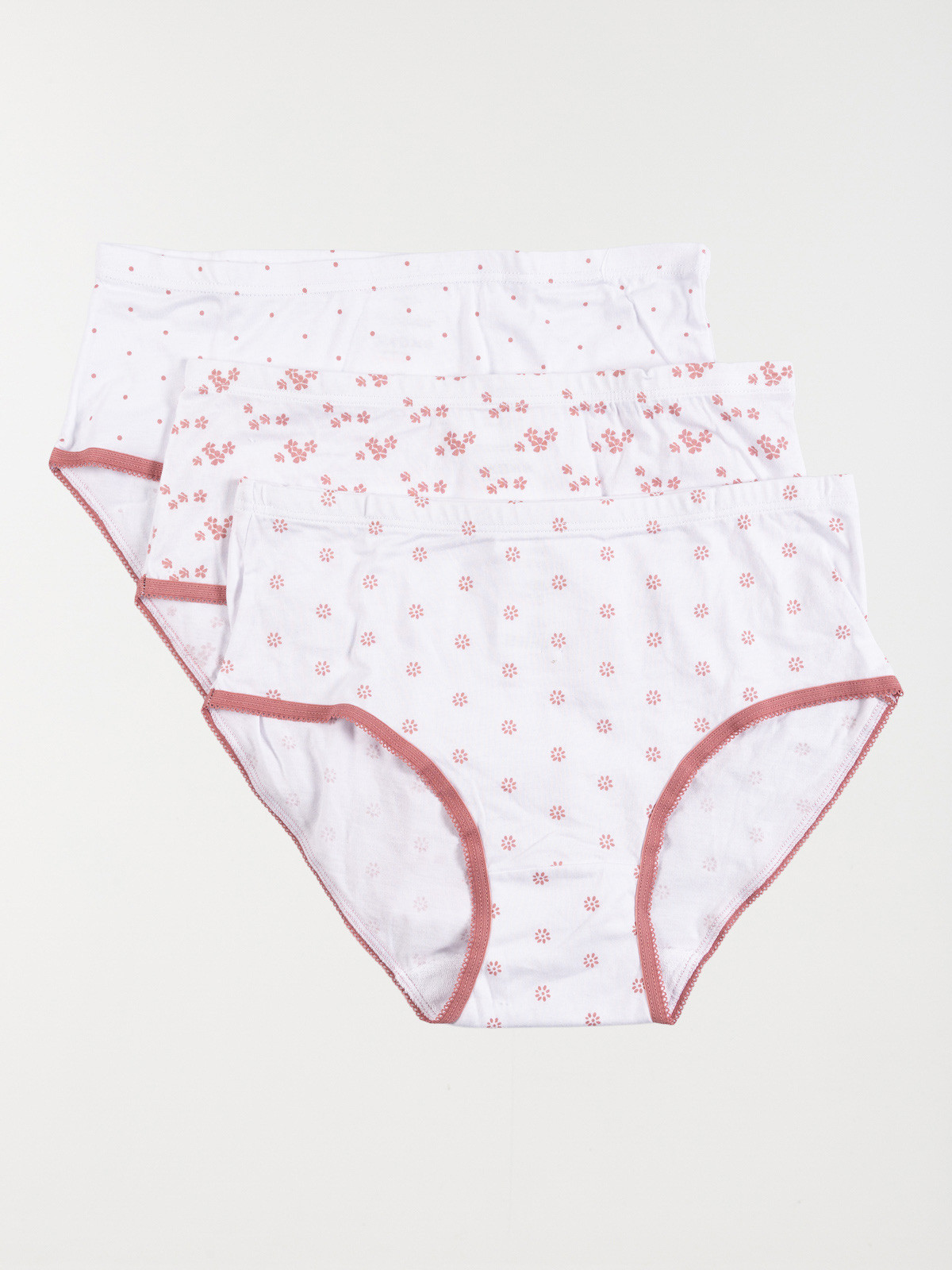 Lot de 3 culottes taille femme (M-XXXL)