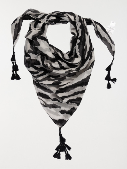  Foulard imprimé fantaisie...