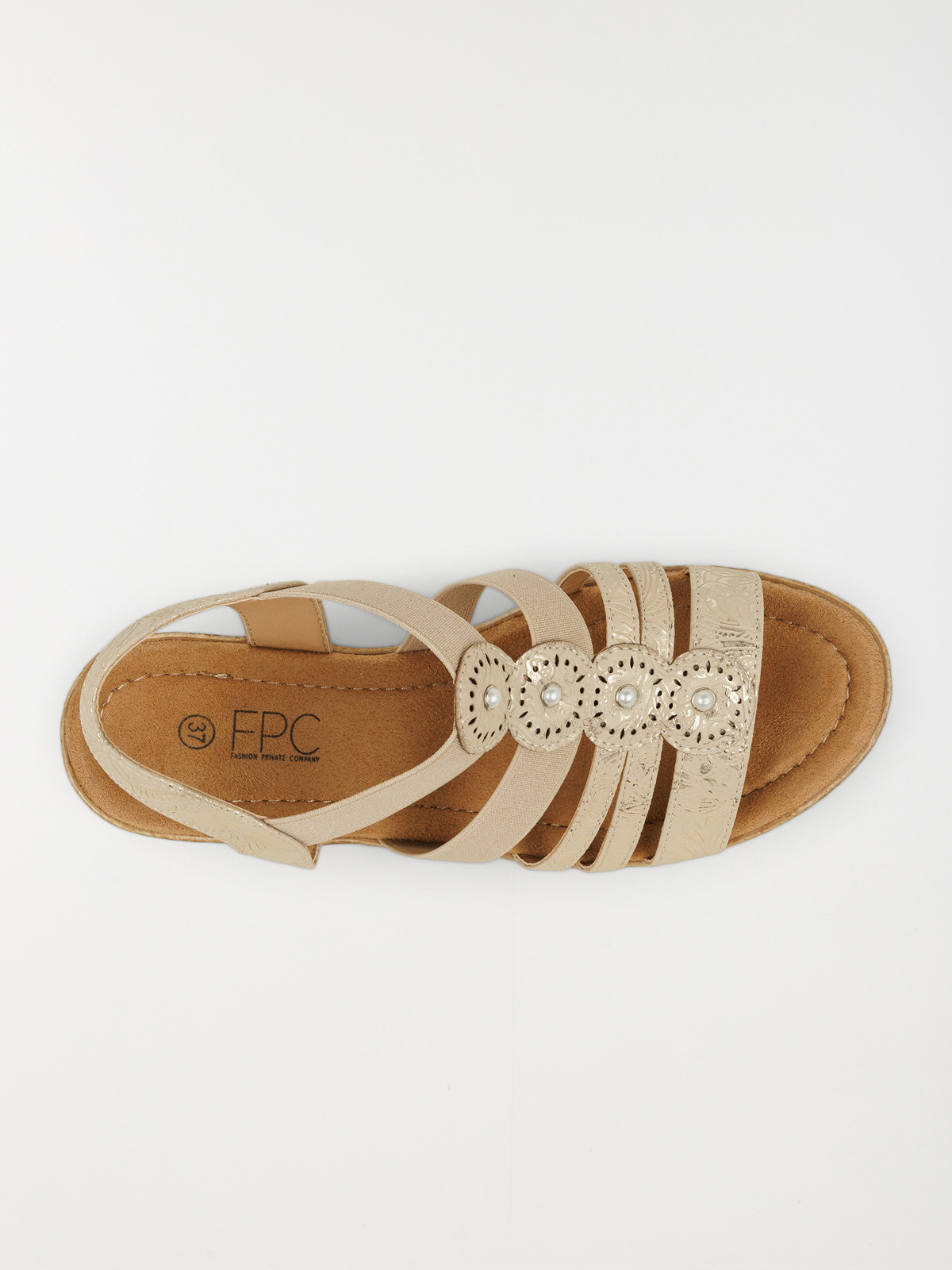 Sandale talon compensé femme (36-41)