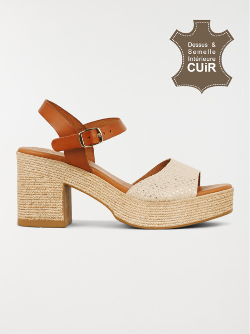Sandales à talons hauts femme (36-41)