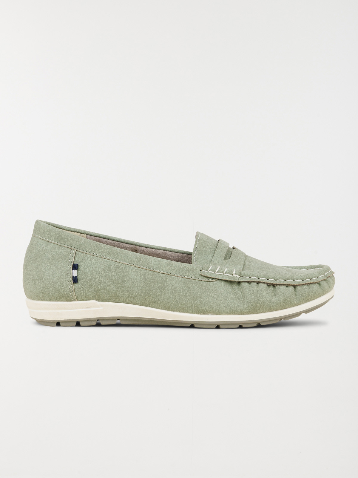 Mocassins verts femme (36-41)