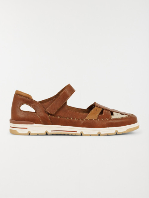 Ballerine confort marron femme (37-42)