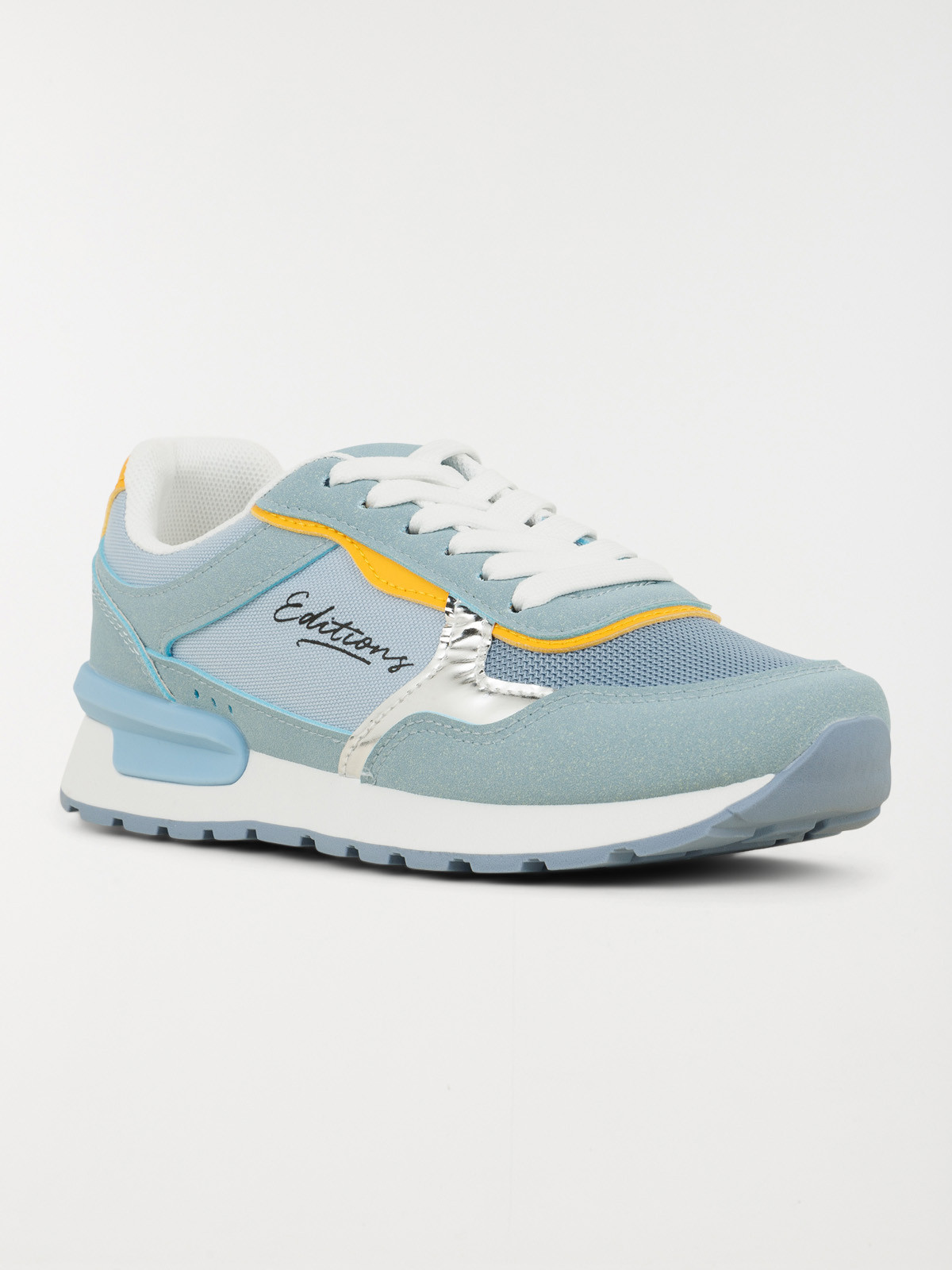 Baskets basses bleues femme (36-41) Baskets basses bleues femme (36-41)