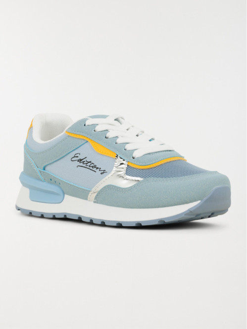 Baskets basses bleues femme (36-41) Baskets basses bleues femme (36-41)