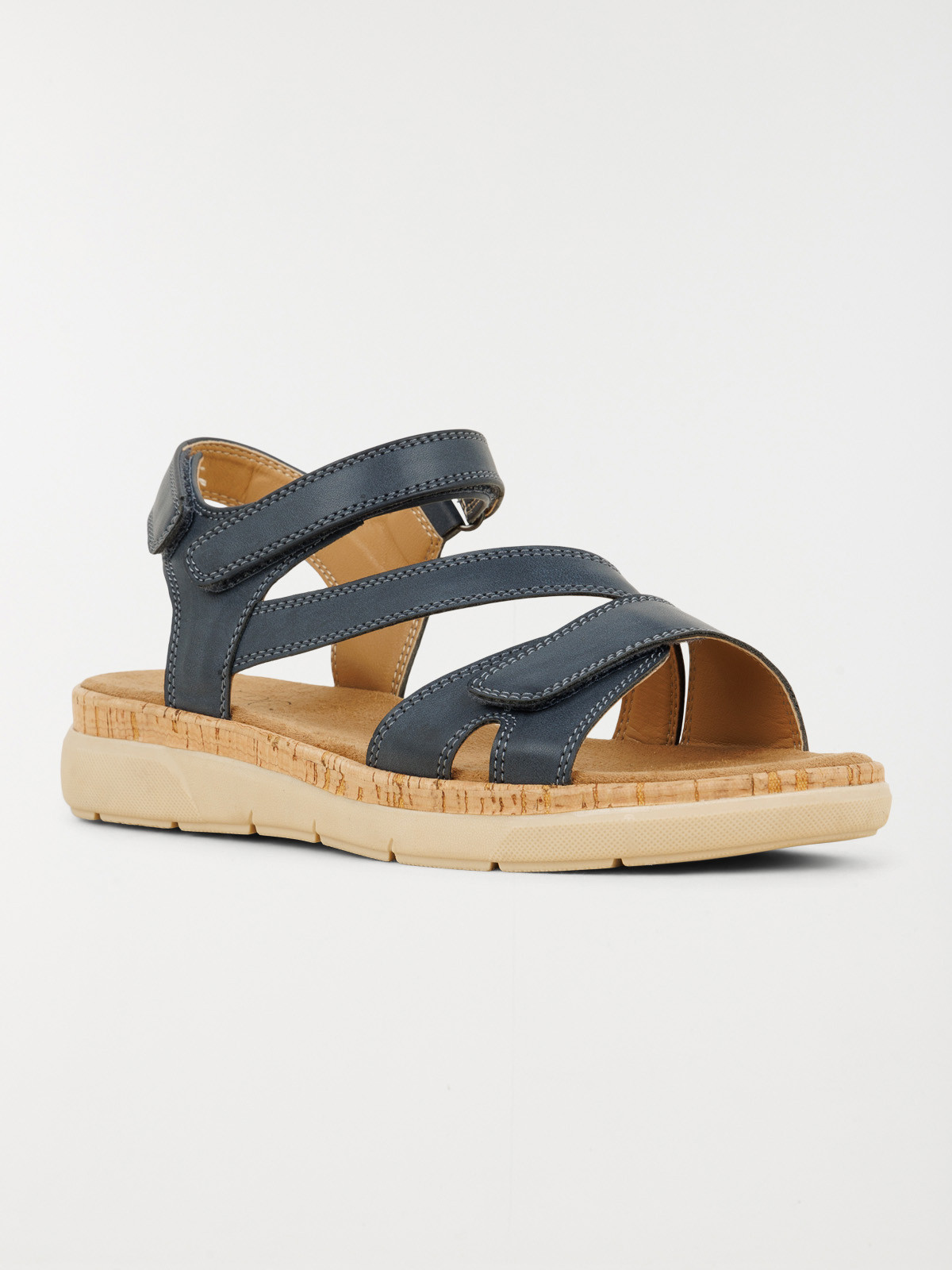 Sandales coloris marine femme (36-41) Sandales coloris marine femme (36-41)