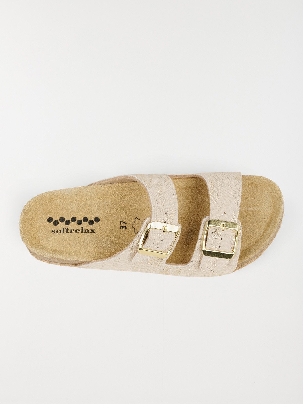 Mules plates femme beige (36-41)