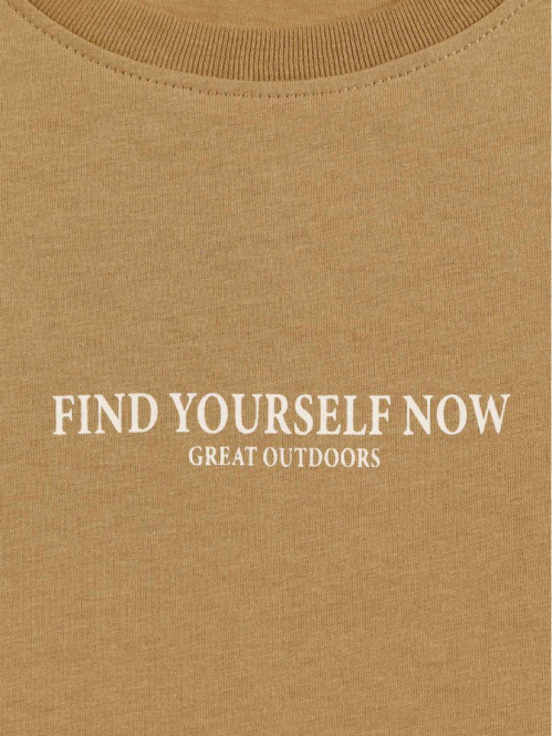 Tee-shirt kraft imprimé...