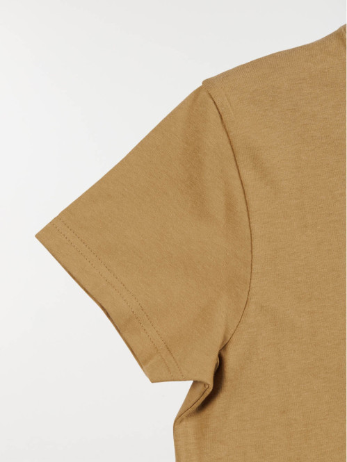 Tee-shirt kraft imprimé...