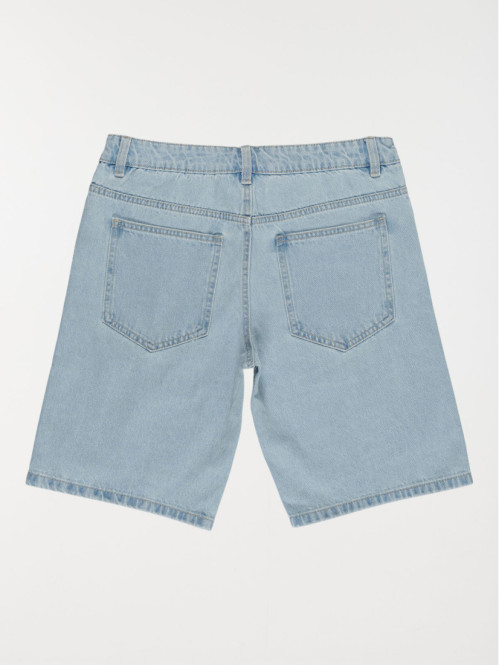 Bermuda bleach denim garçon...