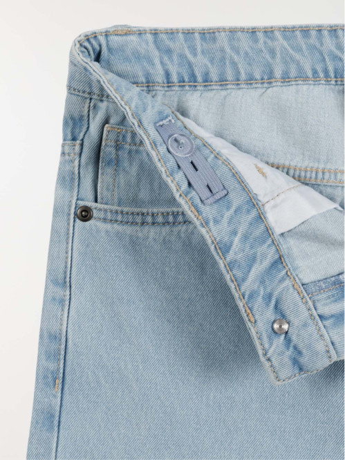 Bermuda bleach denim garçon...