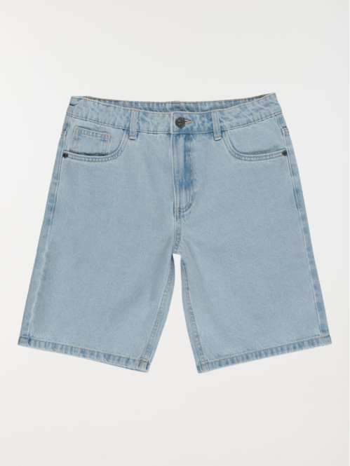 Bermuda bleach denim garçon (XXS-M)