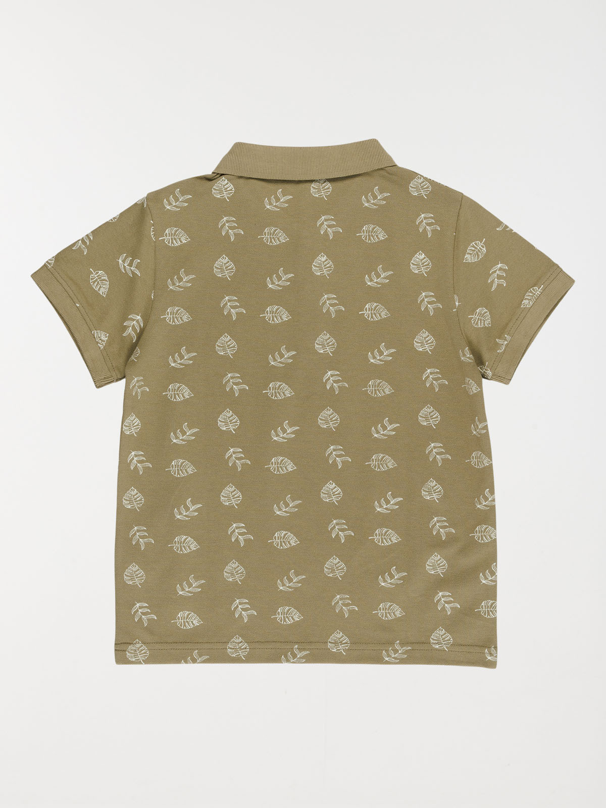 Polo motif feuillage garçon (3-12A) Polo motif feuillage garçon (3-12A)