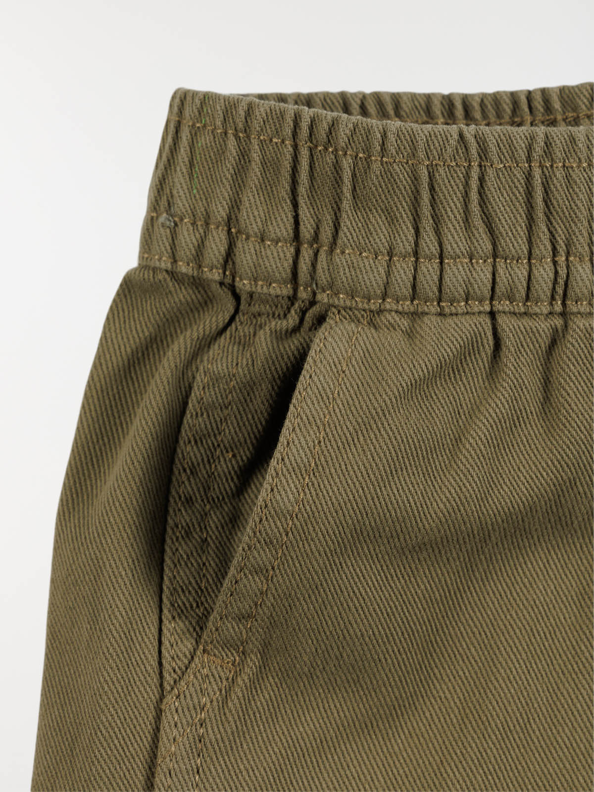 Bermuda garçon argile verte (3-12A)