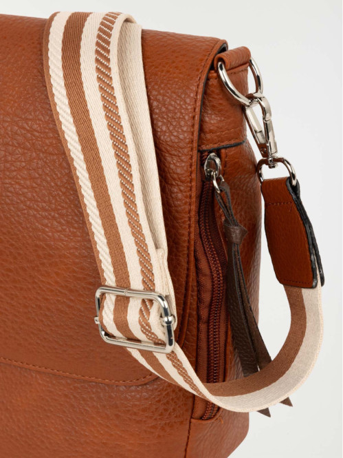 Sac rabat uni femme bandoulière réglable Sac rabat uni femme bandoulière réglable
