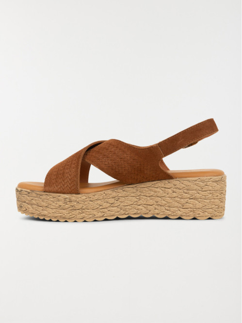 Sandales plateformes tan...