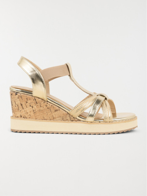 Sandales compensées femme (36-41)