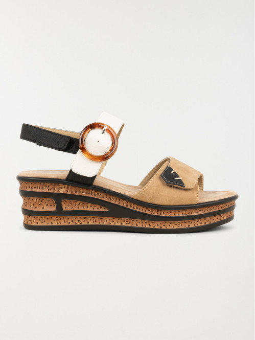 Sandales compensées femme (36-41)