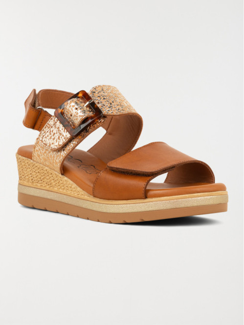 Sandales compensées femme...