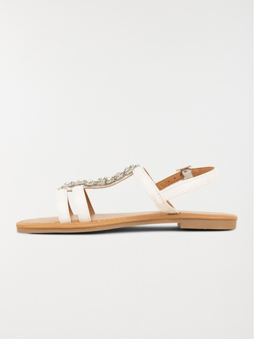 Sandales bijoux blanches...